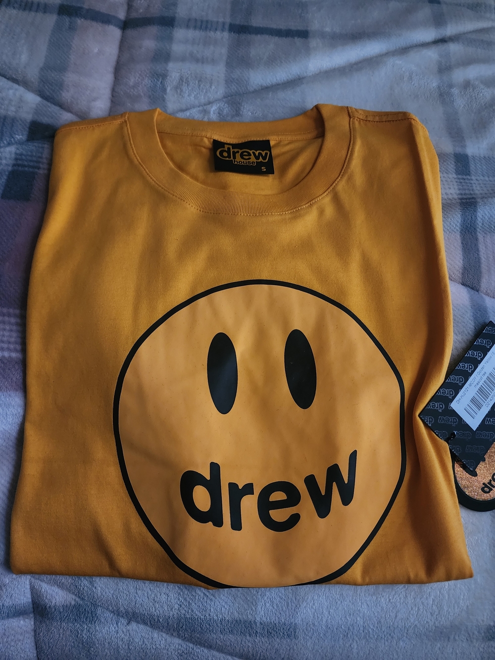 Drew House Yellow Smiley Logo Tee